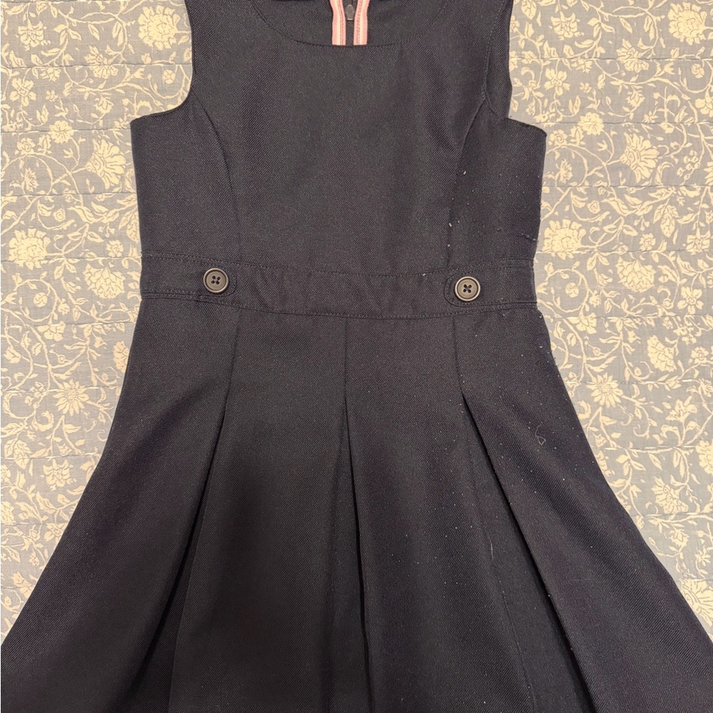 Izod Navy Pleated Jumper